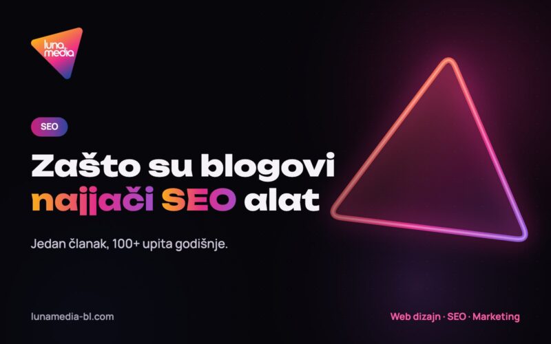 Blogovi kao SEO alat – LunaMedia